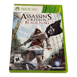 Assassin's Creed IV Black Flag Xbox 360 Complete Video Game Tested Ubisoft